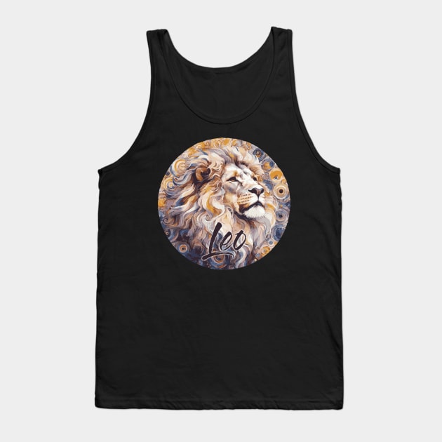 Leo Zodiac Star Sign Tank Top by Heartsake